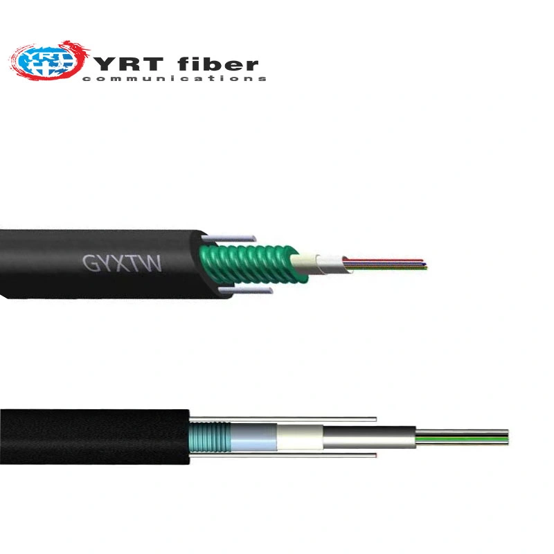 GYXTW Light Armored Non-Standard Direct Buried Fiber Optic Cable Telecom Grade