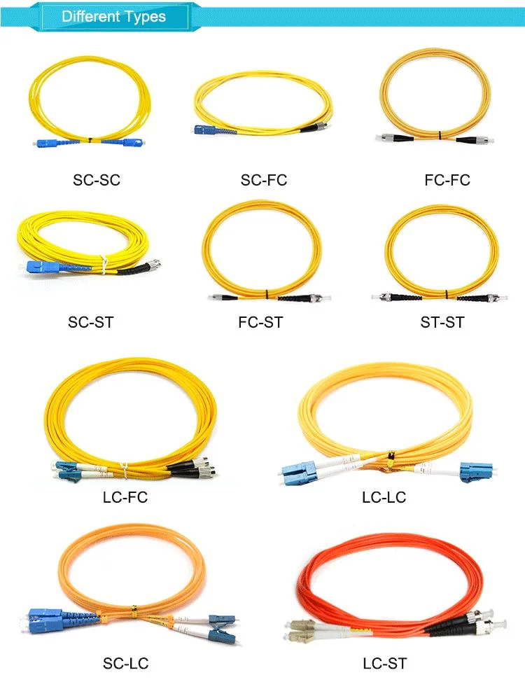 Cheap Price MPO MTP Fiber Optic Patch Cord Om1/Om2 2.0mm 1m Multi-Mode Patch Cord MPO Connector