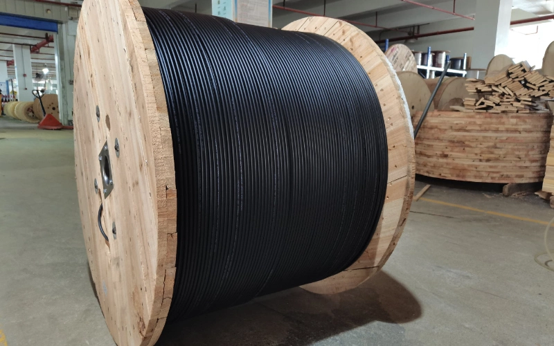 4core 6core 12core Colored Fiber 12 24 Fo Asu Cable Asu Fiber Cable Non-Armored Aerial Asu80 Cable