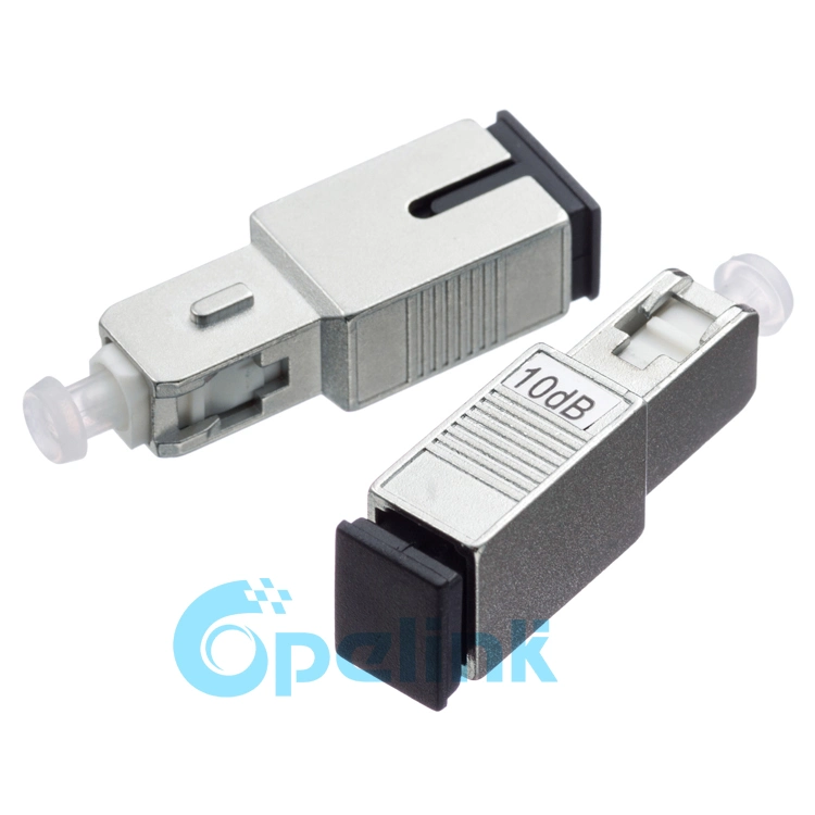 Female to Male Fixed Fiber Optic Attenuator SC/PC Connector Type