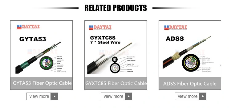 Outdoor Fiber Optic Cable Gyty53 Aerial&Duct and Direct Burial