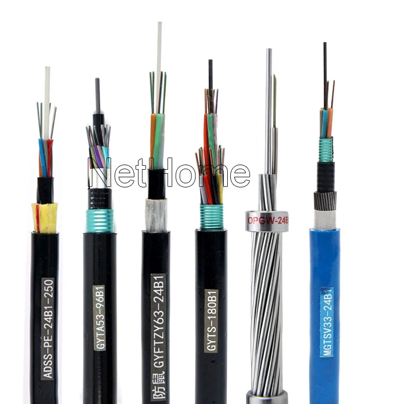 Outdoor Mining Use 24 Core Multimode Mgtsv Om3 Fiber Cable