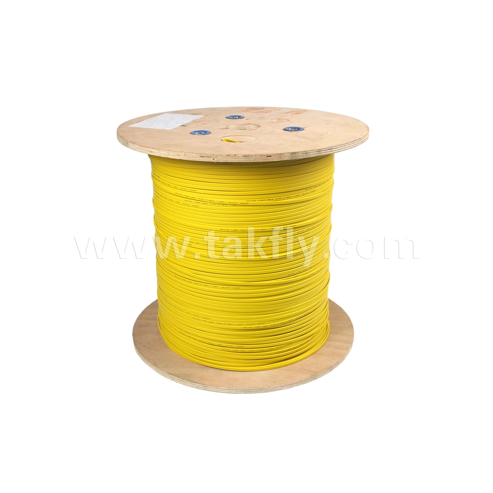 Sm G652D Flat Type 12 Cores MPO Fiber Optic Cable