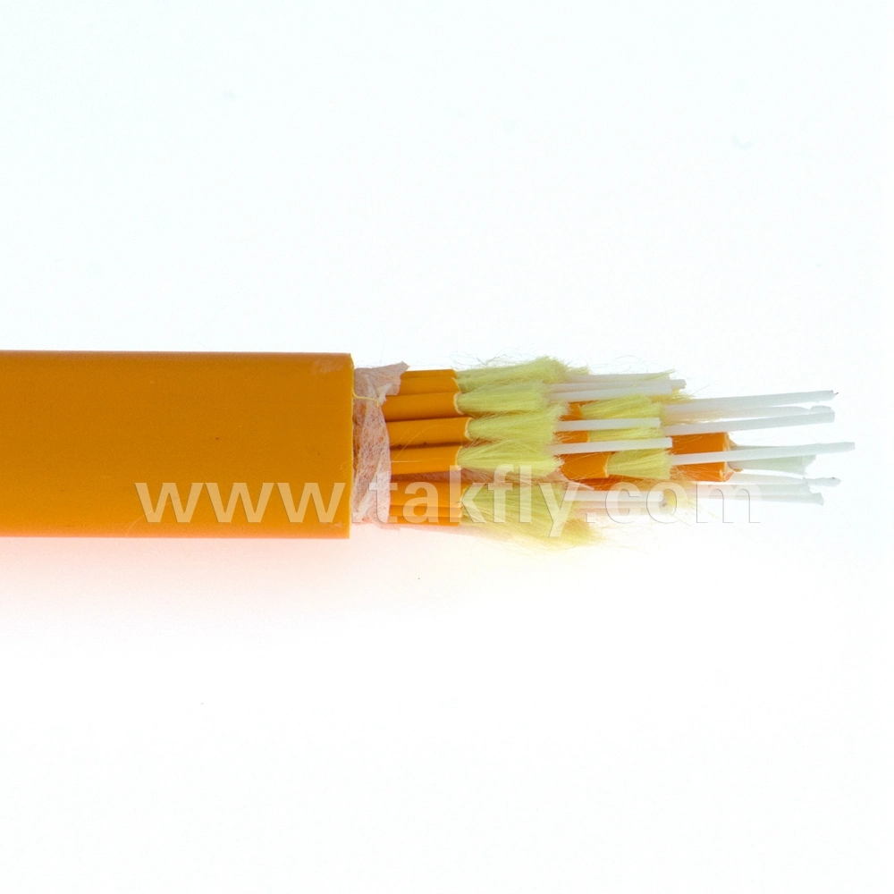 Indoor 4~48 Core Single Mode Multimode G652D G657A1 G657A2 Om1 Om2 Om3 Om4 Om5 LSZH PVC Fiber Optic/Optical Breakout/Distribution Cable