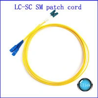 Kolorapus 3m Fiber Optic Patch Cord LC Sc Multi-Mode Fiber Optic Jumper Om3 Patchcord Cable