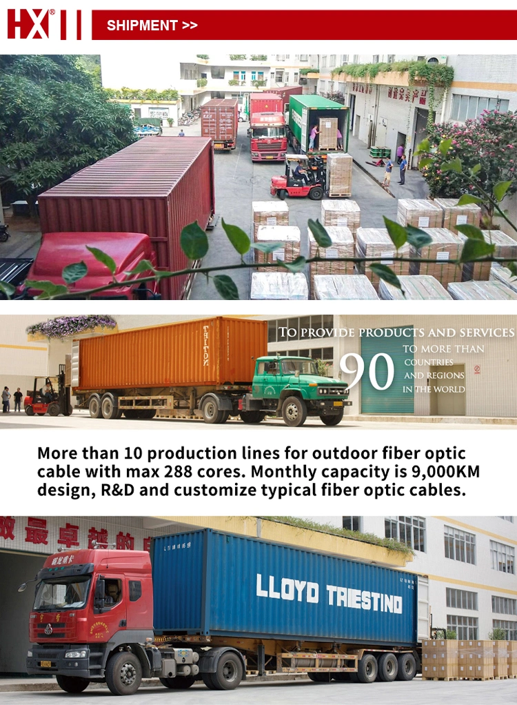 24 Years Fiber Optic Factory for FTTH Drop Cable