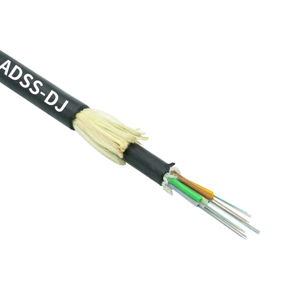 Professional All-Dielectric Double Jacket ADSS Fiber Optic Cable