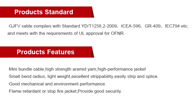 3.0mm 8 Core Multi-Core Indoor Micro Cable (GJFV) / Multi-Core Indoor Micro Fiber Optic Cable for MPO Use