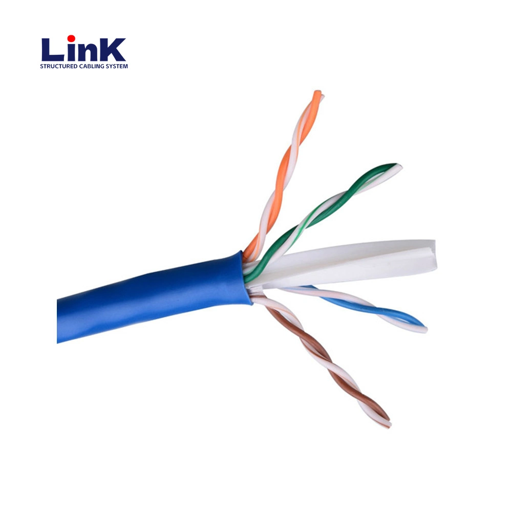 CCA PVC Jacket UTP Cat5e Bulk Cable Price Cat5 CAT6A Ethernet 4pr 24AWG Unshielded Twisted Pair Cat 5e 4 Pairs 8 Core New PVC / LSZH