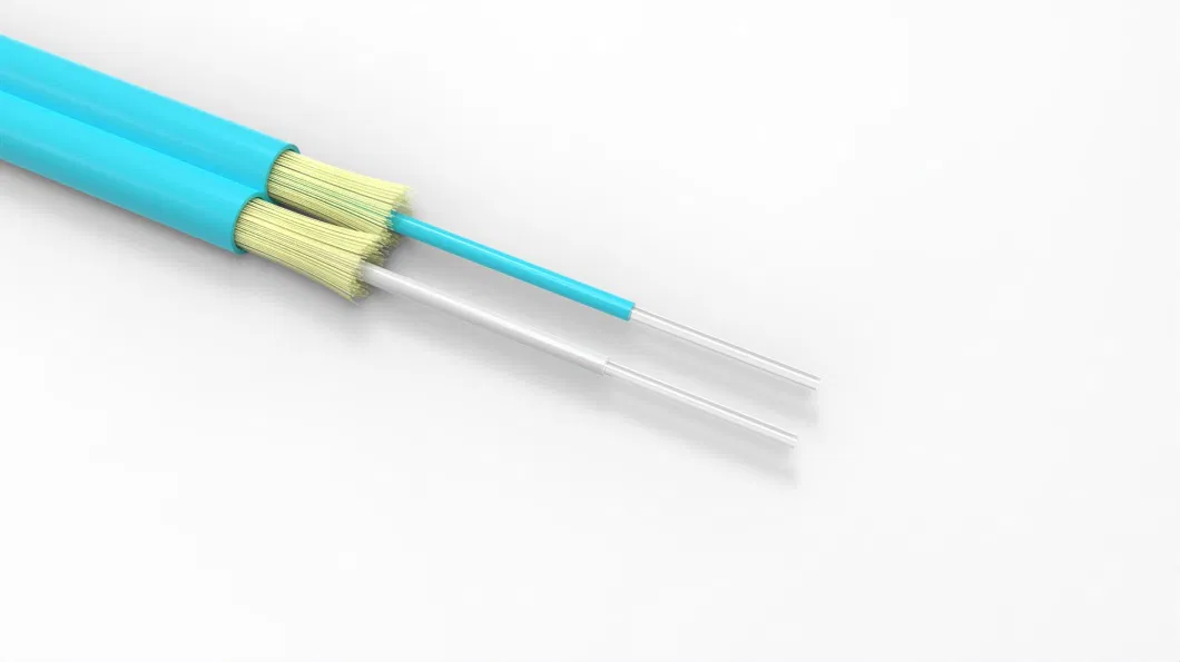 Excellent Performance Indoor Duplex Zipcord Fiber Optic Cable (ZCC) Connection Jumper or Tail