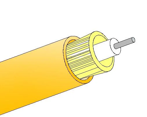 Ethernet System Optic Fiber Loose Tube Indoor Cable