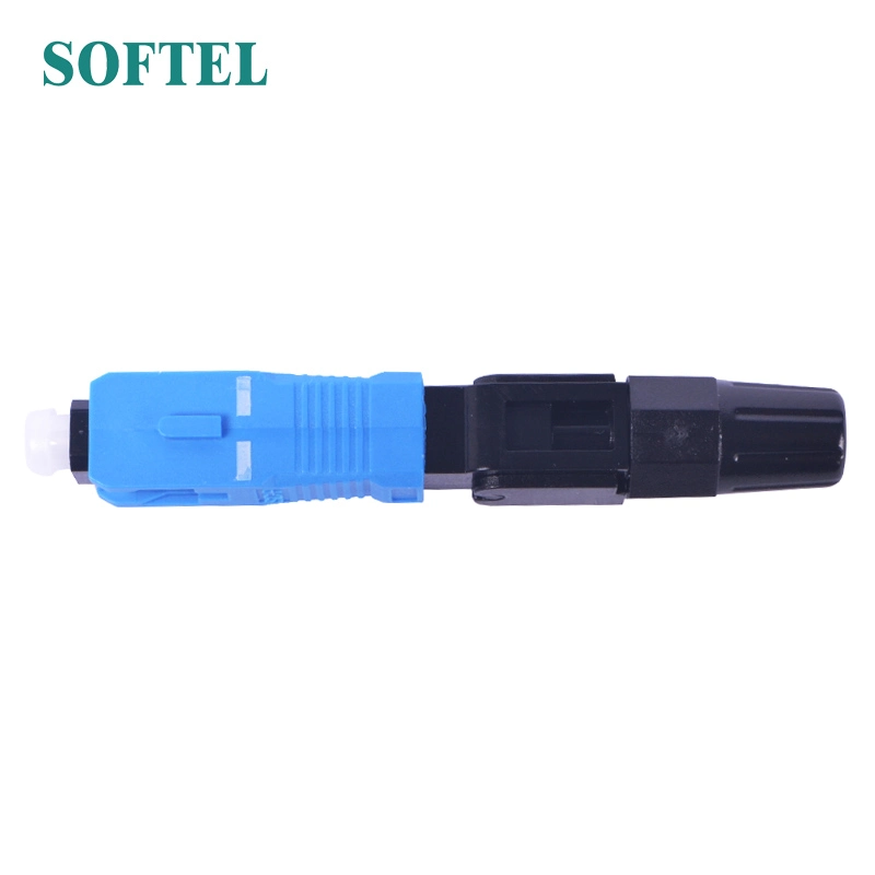 FTTH Field Sc Upc Fiber Optic Fast Connector for Drop Cable