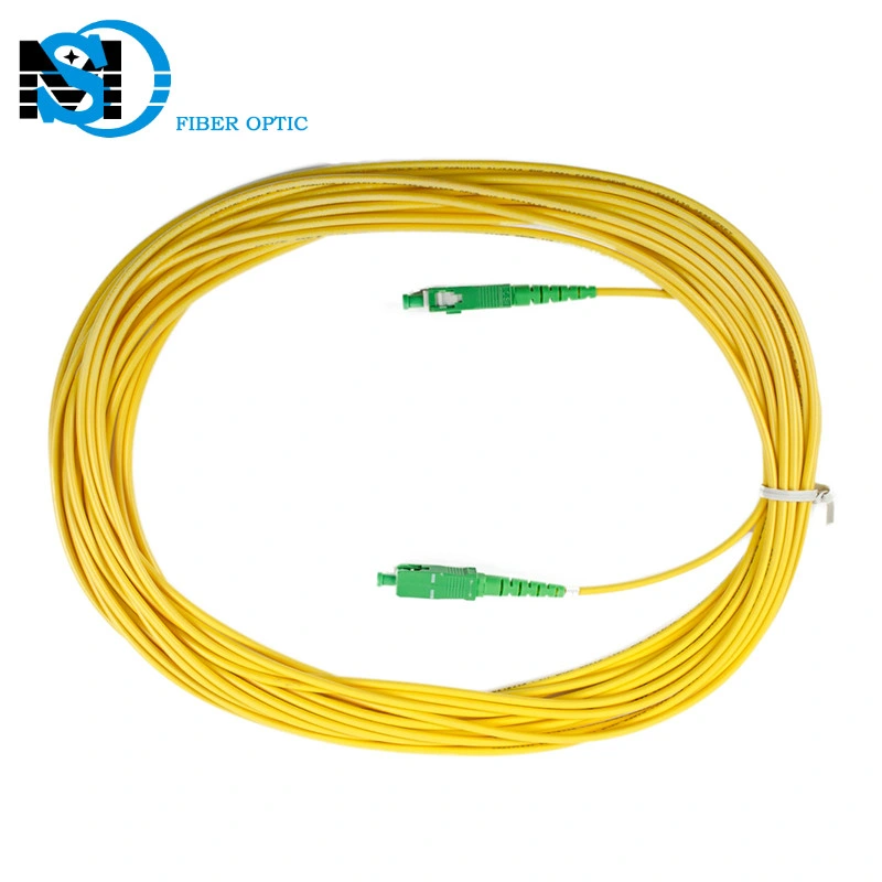 China Factory Duplex Sm Sc/APC-LC/APC Optical Fiber Cable for FTTH