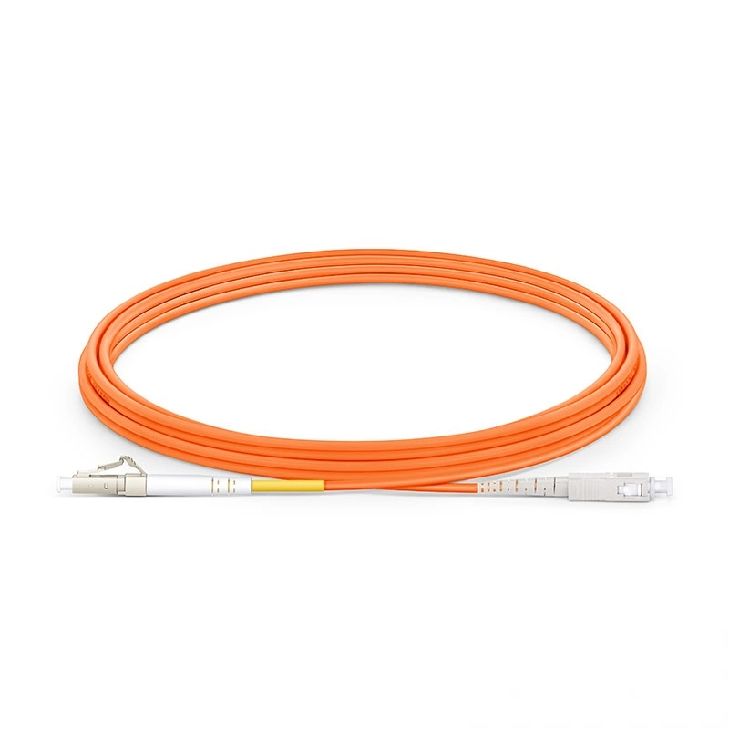 LC-to-Sc Simlex Om2 Multimode 2.0mm Fiber Optic Patch Cable, 3m