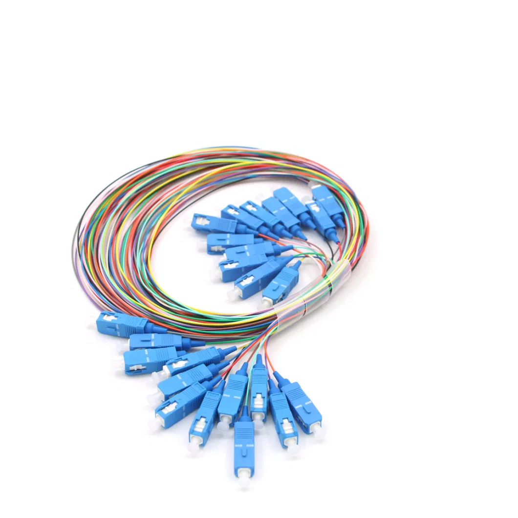 Sc 12 Color Fiber Optic Pigtail