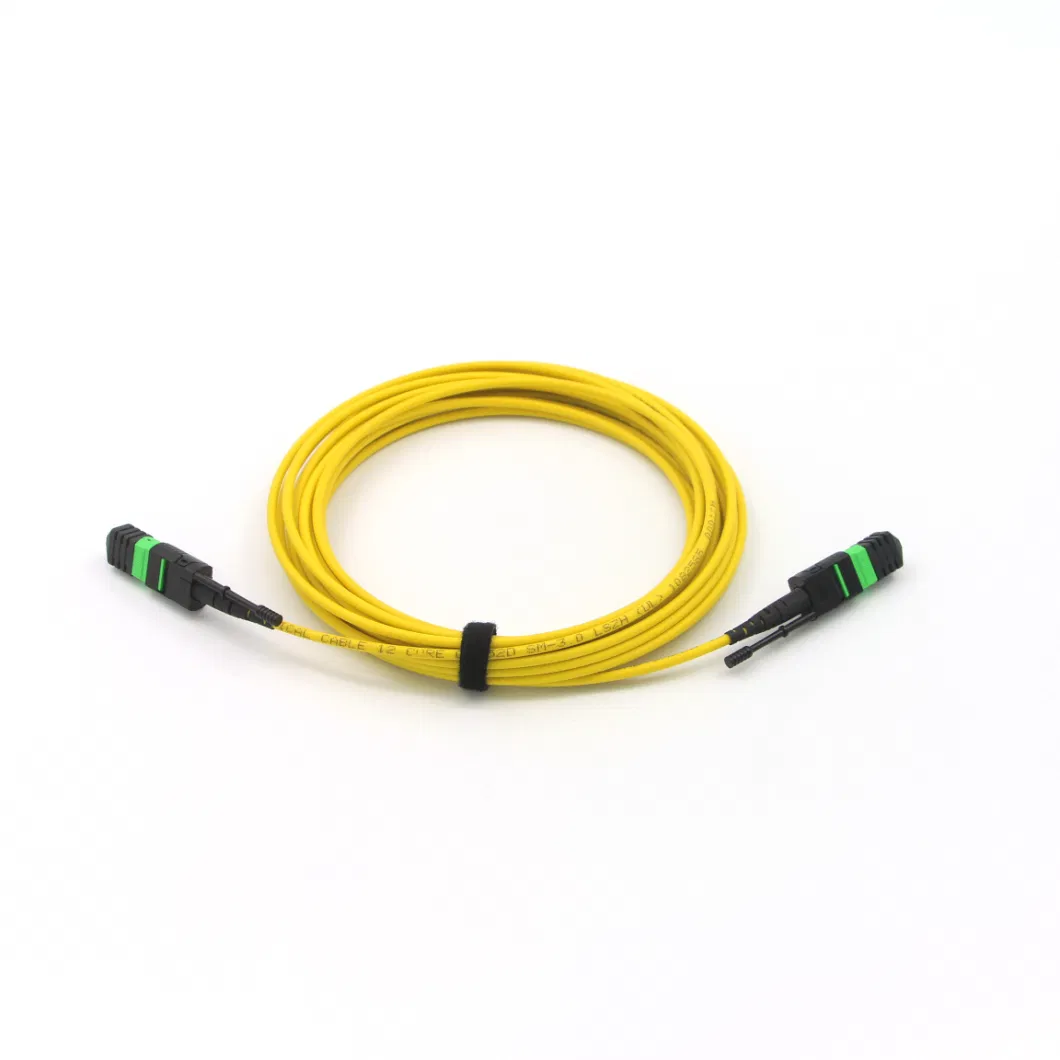 High Density Transmission MPO MTP Fiber Optic Patch Cord Jumper Cable