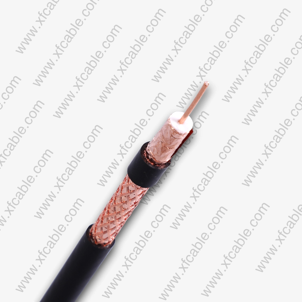 CCTV Cable Coaxial Cable 75ohm Cu RG6 with ETL RoHS CE