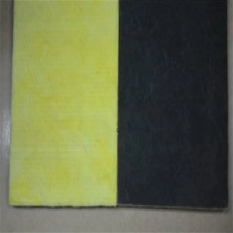 Njefg Sound Absorption Anti-Fouling Fiberglass Black Mat for Glass Wool