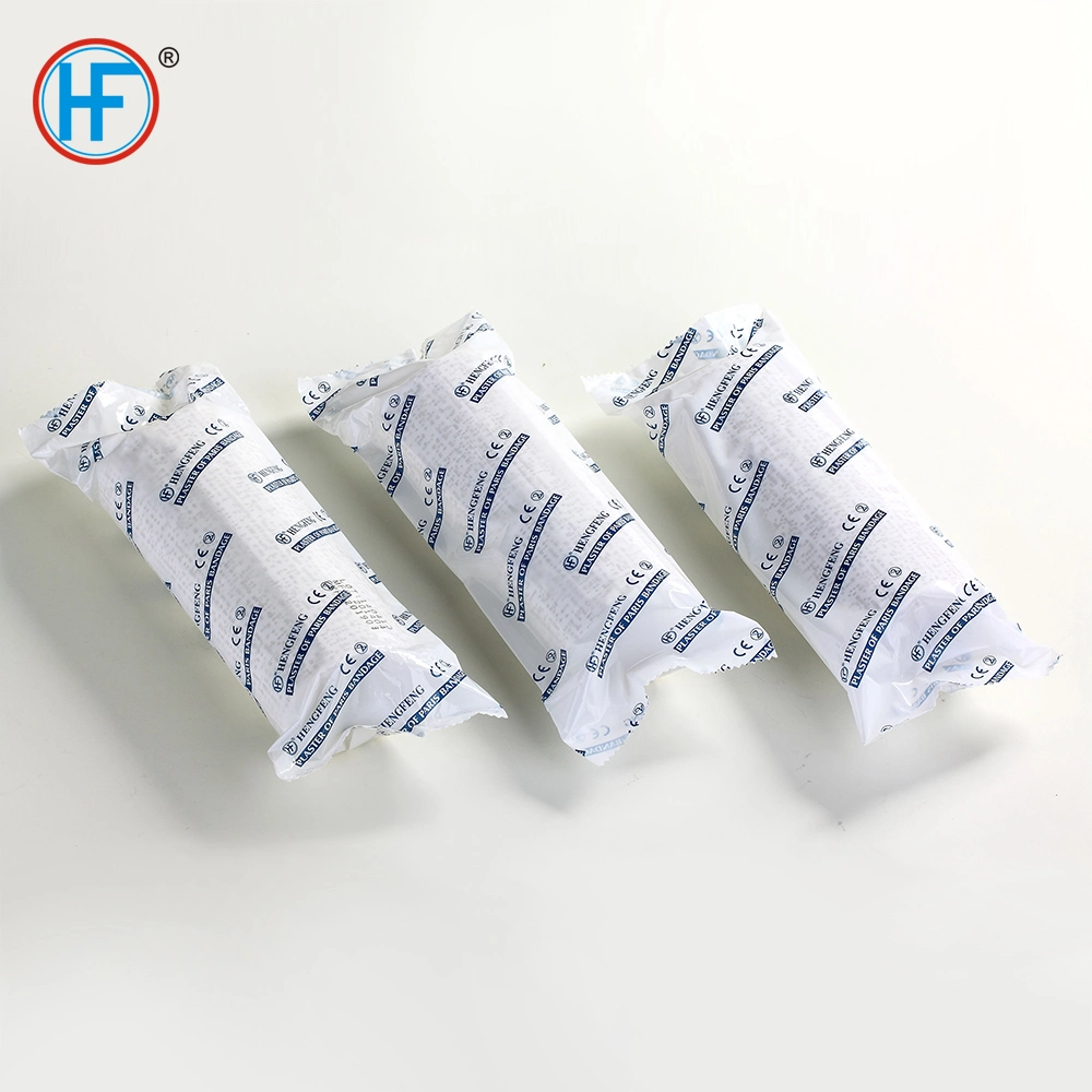 Mdr CE Factory Direct Selling Medical Consumables Gypsum Bone Fracture Fiber Cast Tape Plaster of Paris Bandage