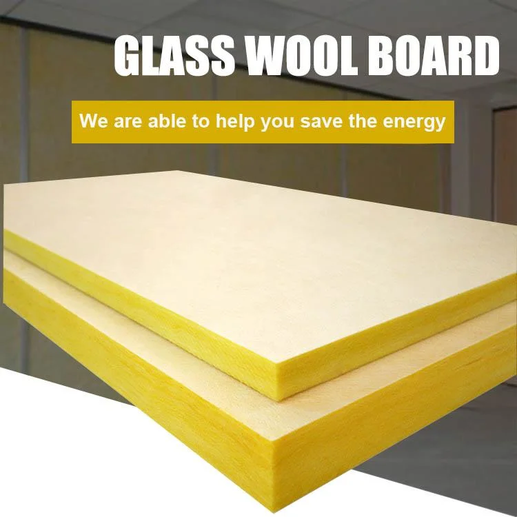 Formaldehyde Free Glass Wool Board Different Color Thermal Insulation Rolls Glass Wool