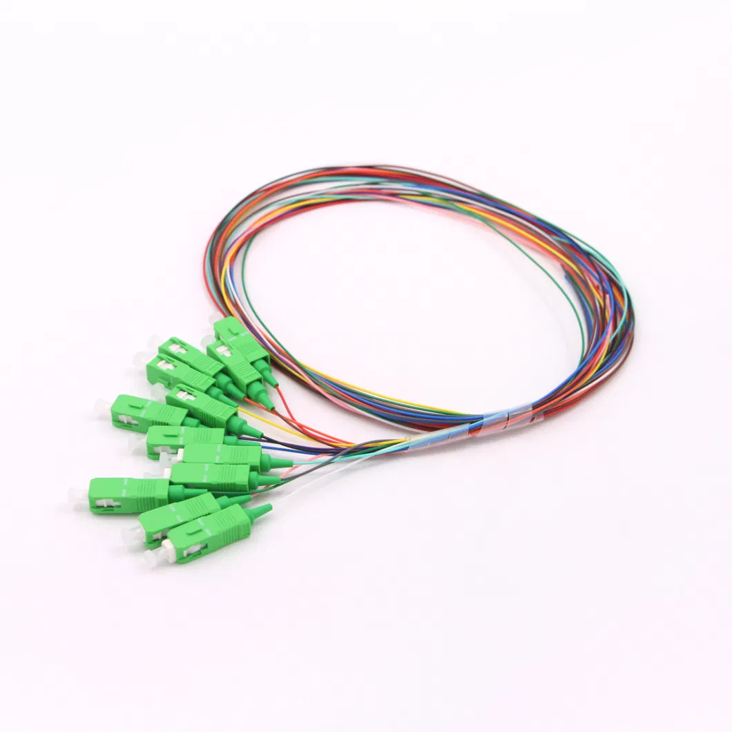 Sc 12 Color Fiber Optic Pigtail