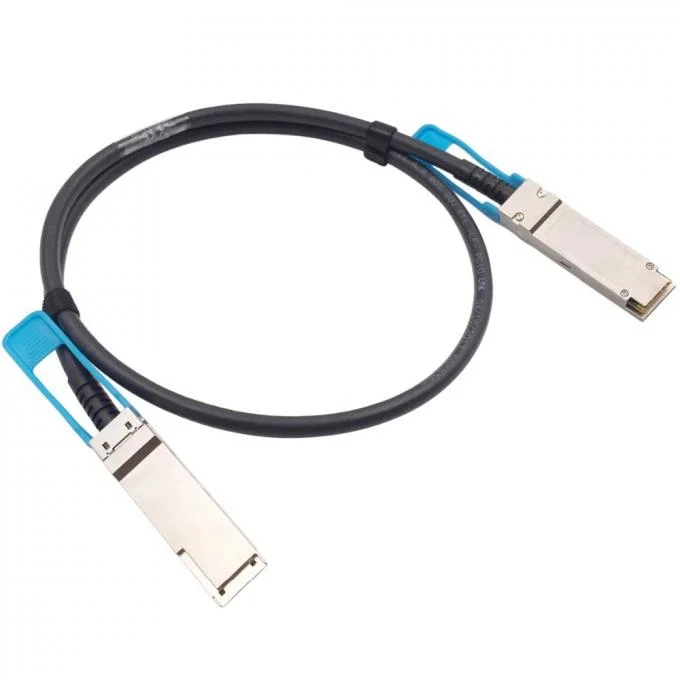 Optical Fiber Qsfp28 to Qsfp28 Dac 100 Gigabit Ethernet Passive Copper Cable