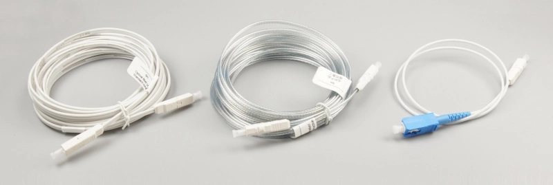 PVC Power Fiber Optic Optical Ground Wire Cable for Indoor Fttr Use