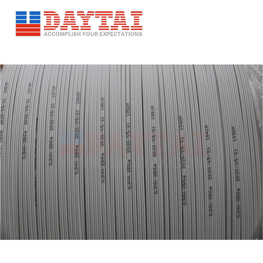 Self Supporting FTTH Drop Cable Gjyxch 6 Core G. 657A Fiber