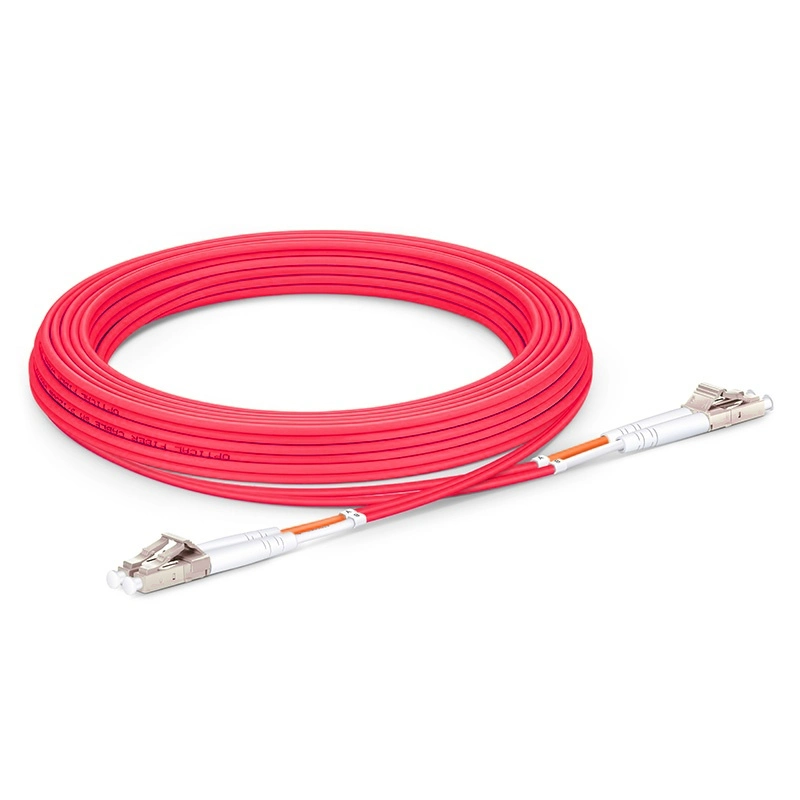 Manufacturer FTTH 5m 8m 10m 12m Optical Fiber LC-LC Upc Multimode Fiber Optic Patch Cord Cable