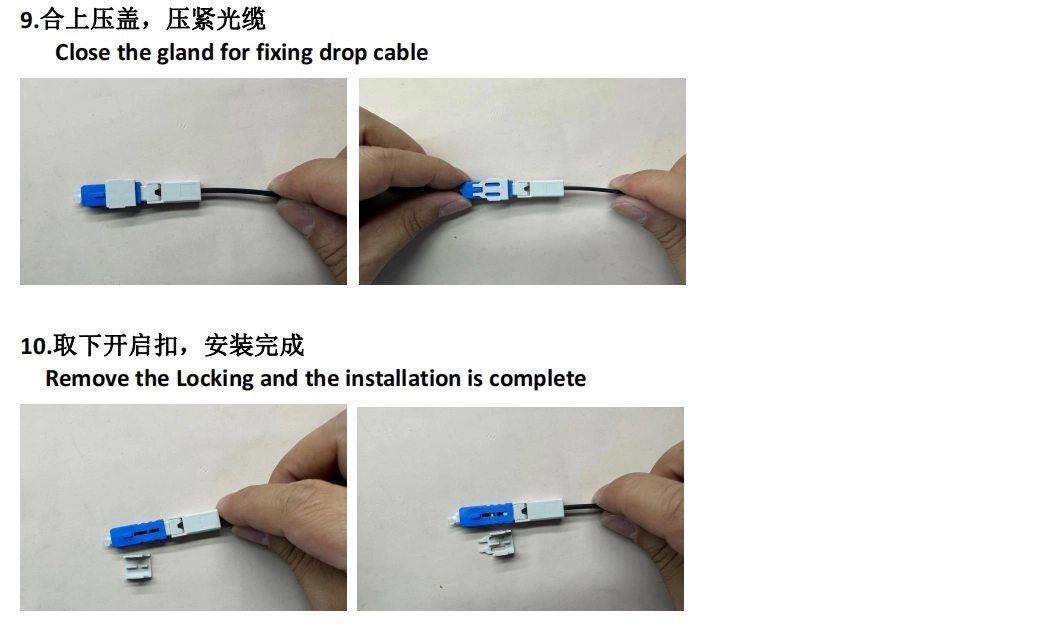 Rru Drawer Type Quick Assembly Fiber Optic Sc Upc FTTH Ftta Bbu Rru Connector