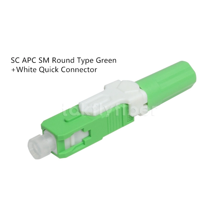 FTTH Sc APC Upc Fiber Optic Mechanical Connector Sm Single Mode Sc Fast Connector