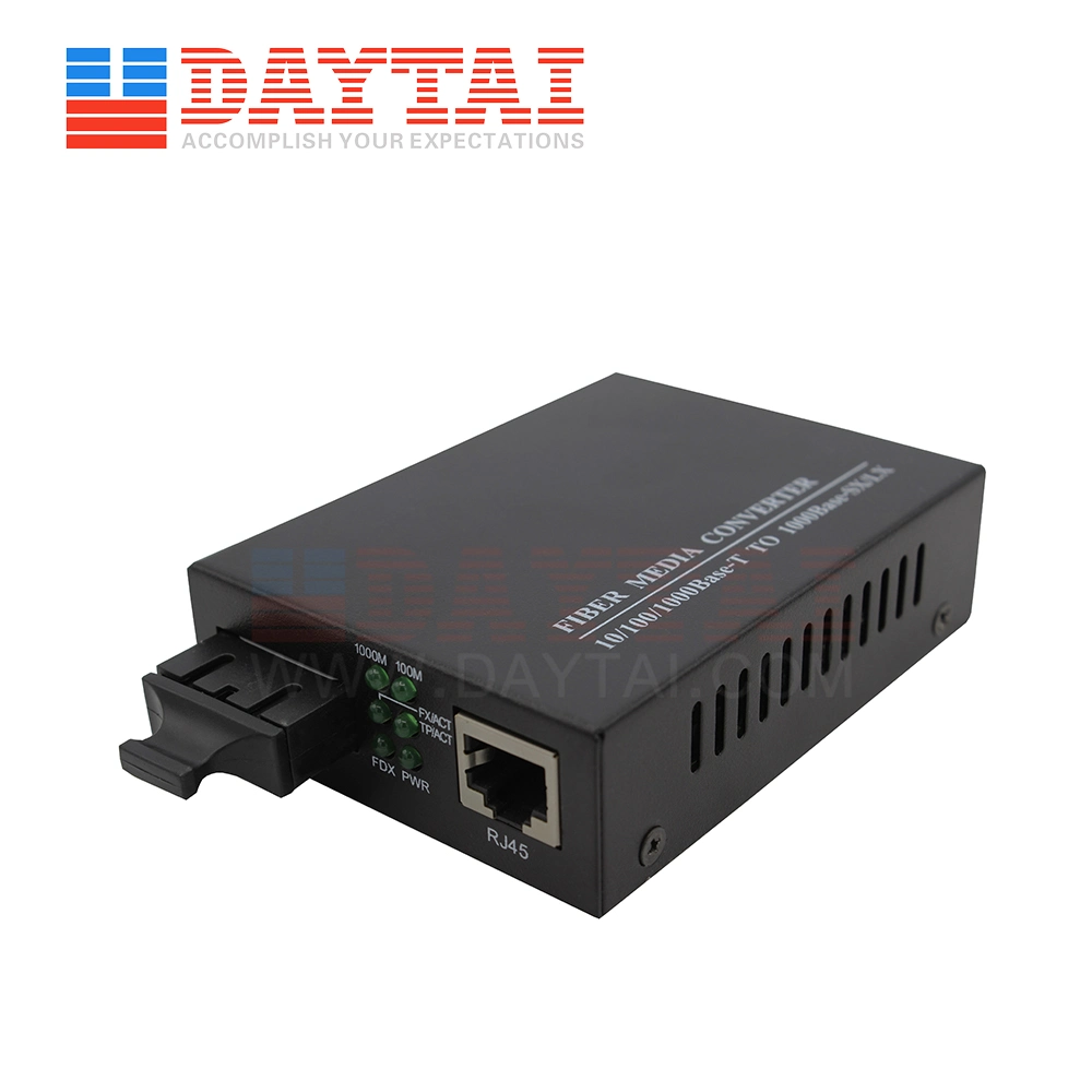 1310nm 20kms Optical Fiber RJ45 Media Converter Multimode