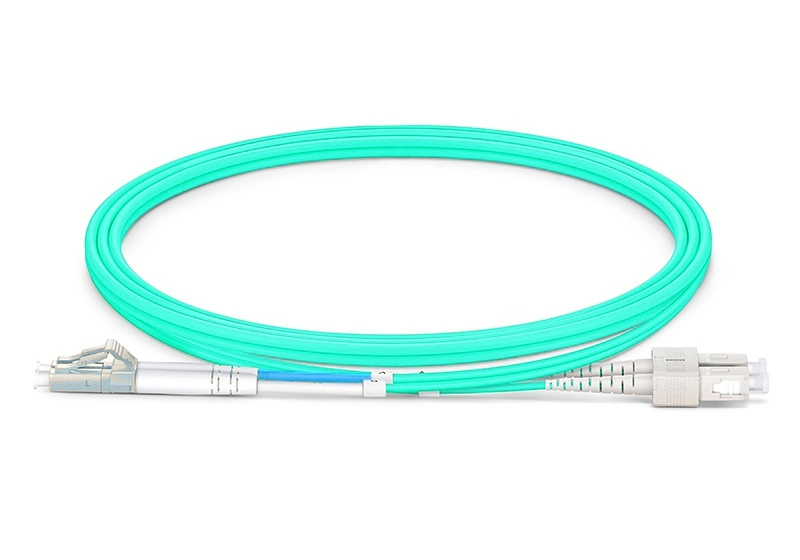 Fiber Optic Cable Assembly Duplex LC-Sc APC Multimode Om2 5m Patch Cord Cable