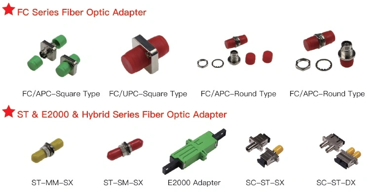 Daytai One-Piece Sx Sc/APC Optical Fiber Adapter