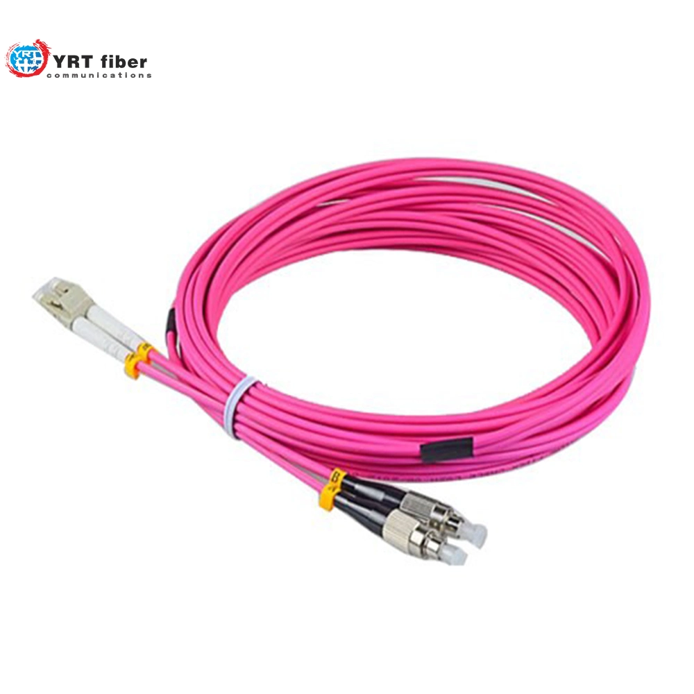 Multi-Mode Fiber Optic LC/St/FC/Sc Connector Patch Cable Om4