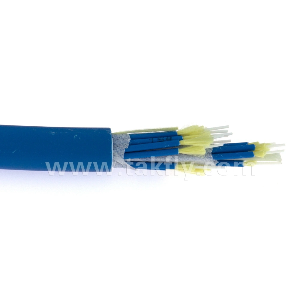 Indoor 4~48 Core Single Mode Multimode G652D G657A1 G657A2 Om1 Om2 Om3 Om4 Om5 LSZH PVC Fiber Optic/Optical Breakout/Distribution Cable