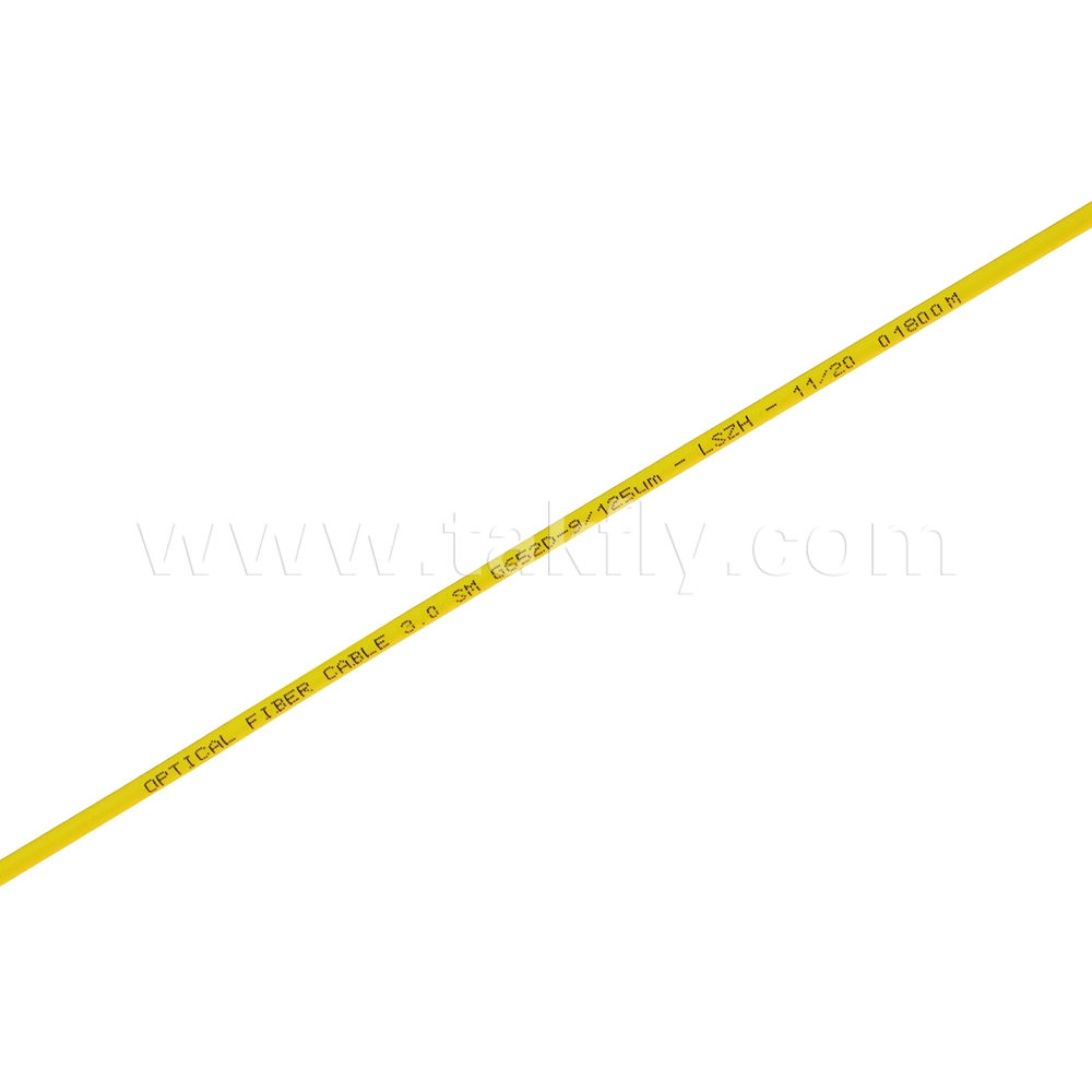 Indoor Cable 1 Fiber Multimode Om3 50/125 1.6/1.8/2.0/2.8/3.0mm Aqua Plenum/Riser/LSZH Rated Fiber Optic Cable