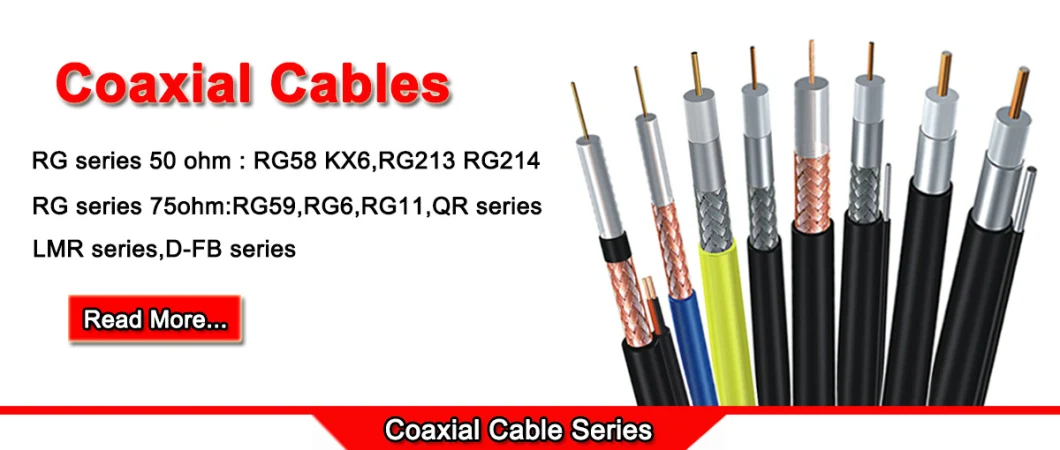 CCTV Cables Security Camera/Antenna TV Rg58 Coaxial Cable Power Wire Camera TV CCTV Signal Coaxial Extension Cable