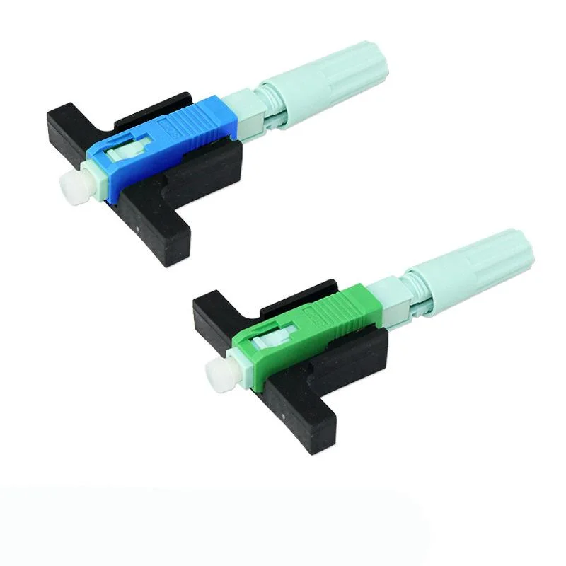 FTTH Quick Assembly Connector Sc APC Fiber Optic Fast Connector Sc Upc Optical Fiber Sc Fast Connector