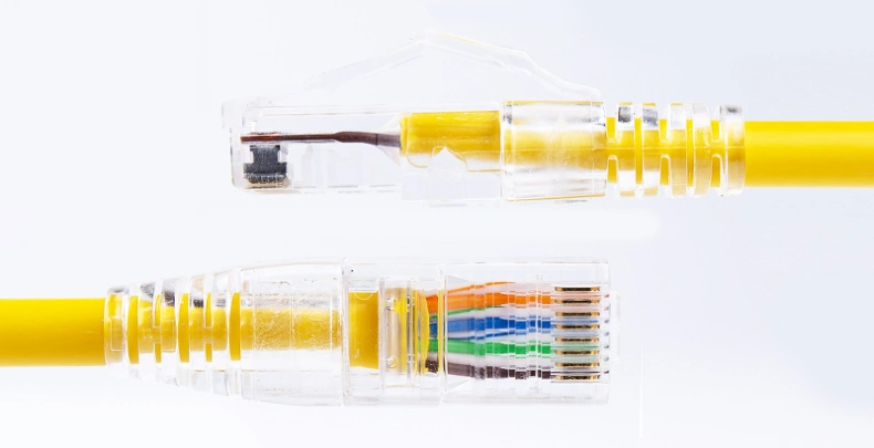 Networking Cable Connectors Ethernet Communication Cat 5 Cat5e Power Patch Cord