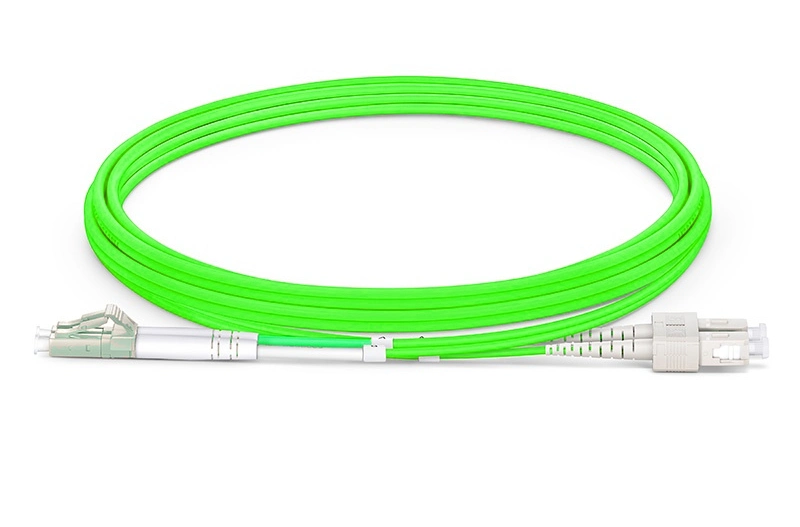 Customized Length Fiber Optic Patch Cord Data Center Solutions Series LC-Sc APC Optical Patch Cord Cable