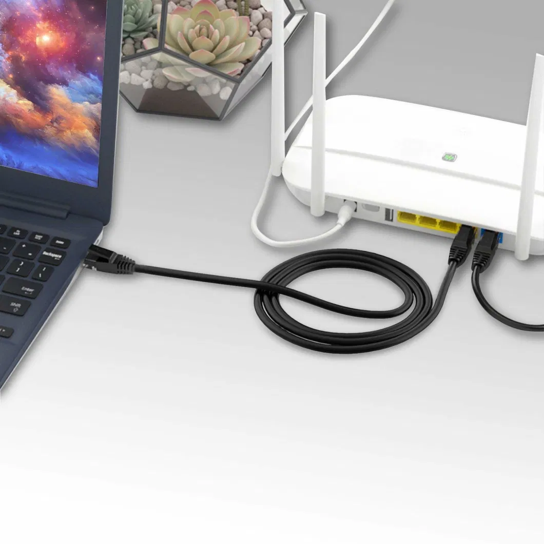 Fiber Optical Equipment HDPE Ethernet Coaxial Cat5e LAN Cable