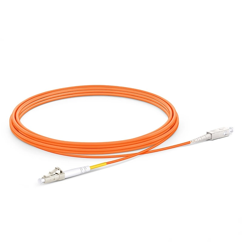 LC-to-Sc Simlex Om2 Multimode 2.0mm Fiber Optic Patch Cable, 3m