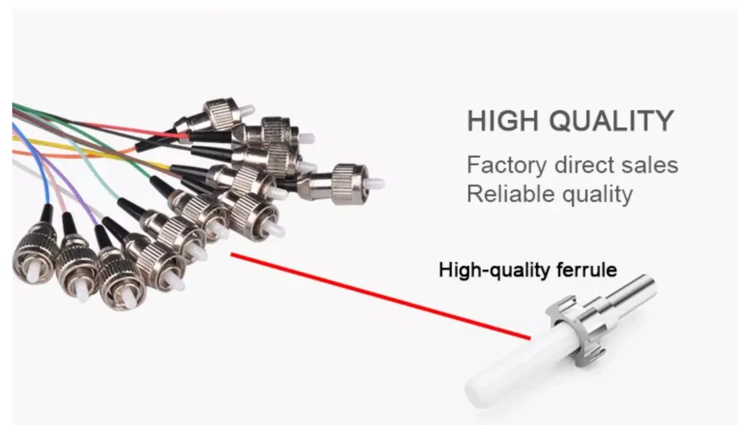 Sc/Upc Sm Fiber Tail with Single Core Multi-Core Fiber Tail Sm Om1 Om2 Om3 Om4 Om5 Fiber Optic Pigtail