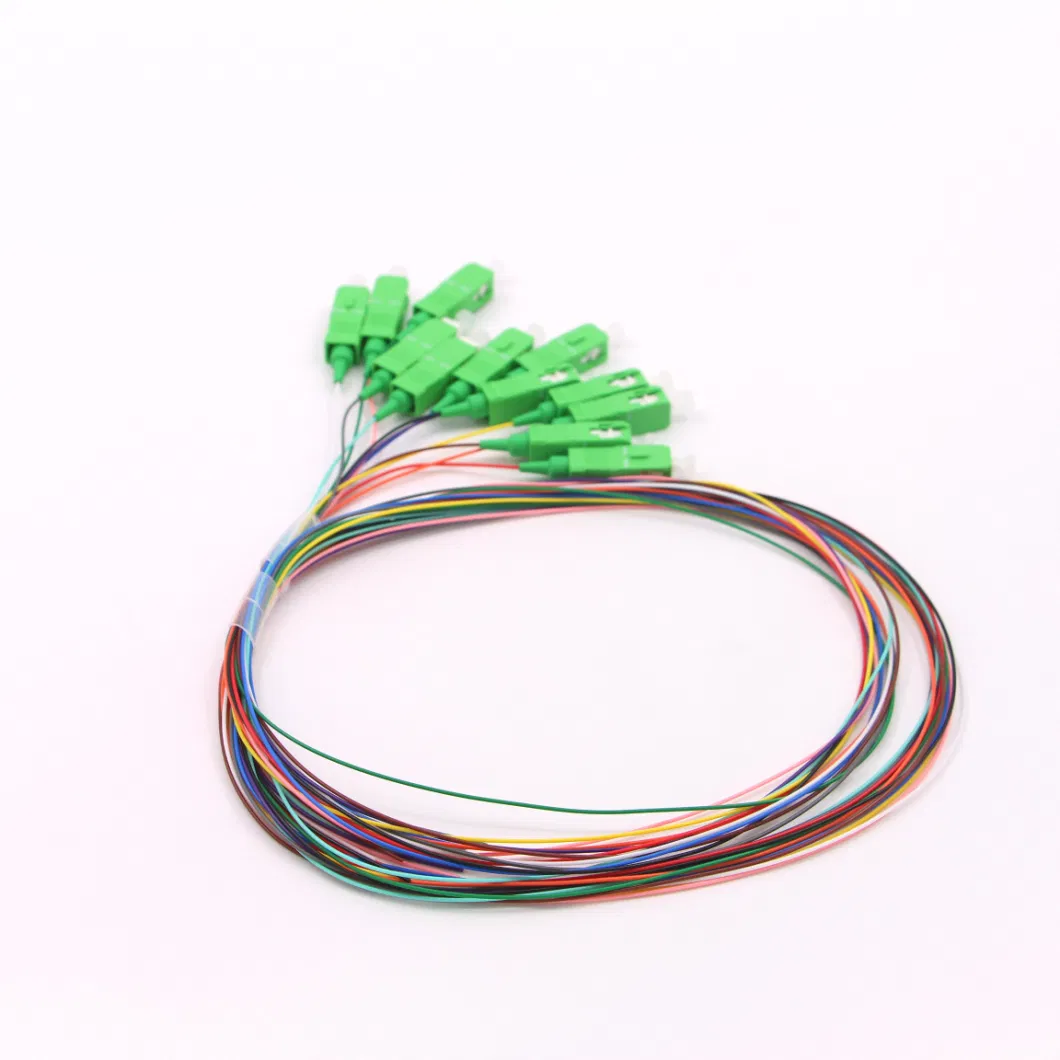 Sc 12 Color Fiber Optic Pigtail