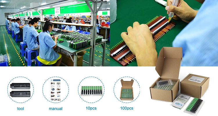 LC Fiber Optic Connector LC/APC Fast Connector Used for 0.9/2.0/3.0mm Round Cable and 2.0*3.0mm Drop Cable