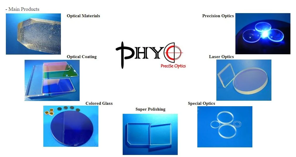 Optics Glass Lens Optical Plano Convex Spherical Lens