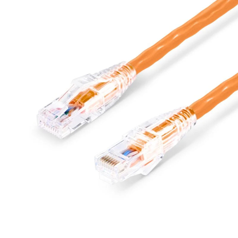 2m Cat5e UTP RJ45 Network Patch Cord, Orange