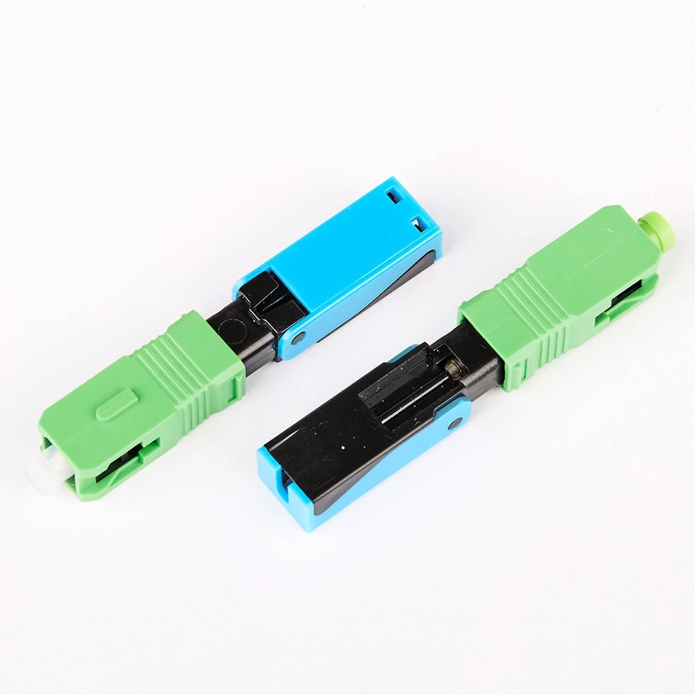 FTTH Sc APC/Upc Field Assembly Quick Connector Sc APC Fiber Optic/Optical Connector Fast Connector for Fiber Optical Cable