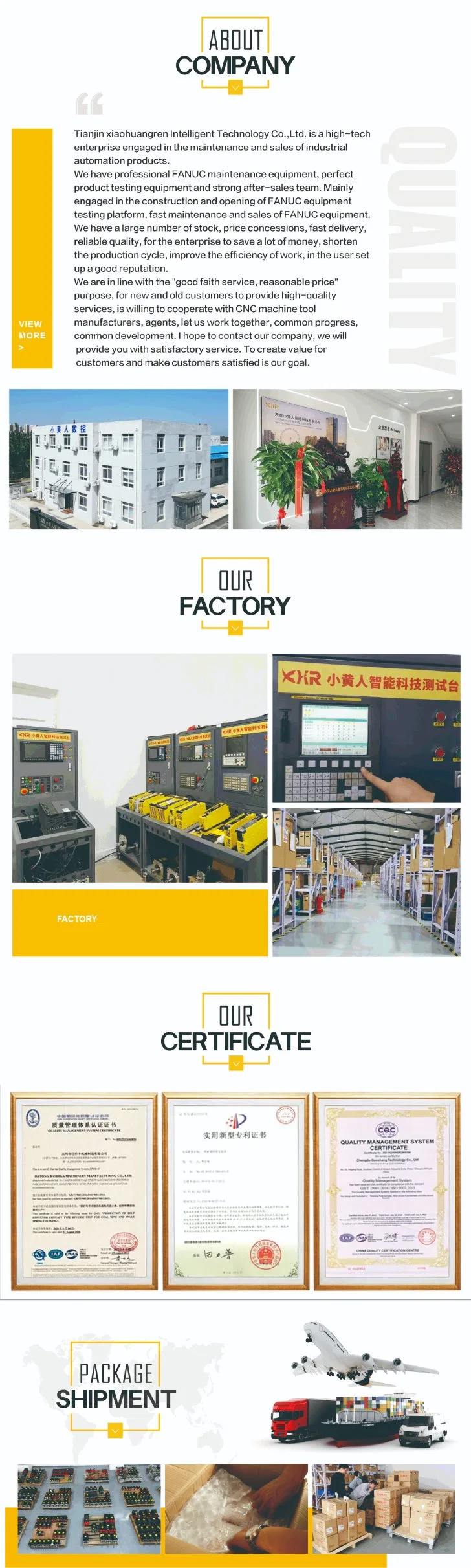 Fanuc Transmission Connection Optical Fiber A06b-6078-K811#L-7m